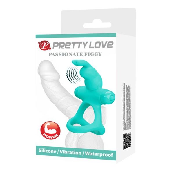 Anillo para el Pene con Vibración Passionate Figgy Verde