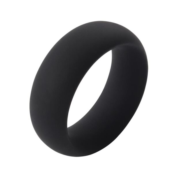 Anillo para el Pene Infinity Silicona M Negro