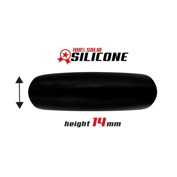 Anillo para el Pene Silicona Sólida 5 cm Negro - Imagen 5