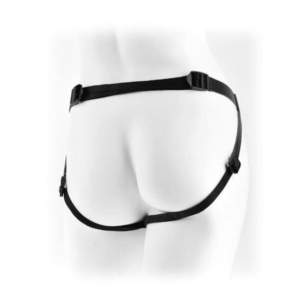 Fetish Fantasy Series Leather Low-Rider Harness-Bl - Imagen 7