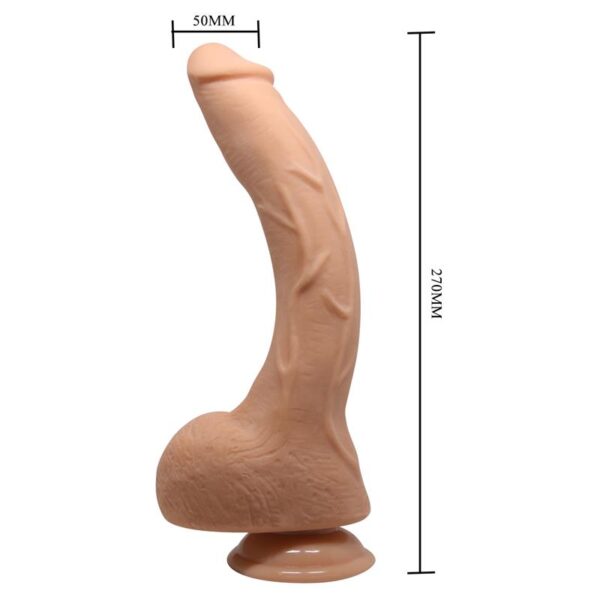 Baile Dildo con Ventosa y Vibración - Imagen 5