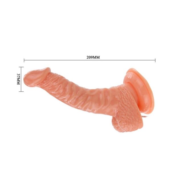 Baile Dildo Vibrador Colo Natural