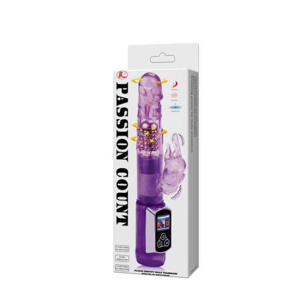 Baile Vibrador Passion Count Púrpura