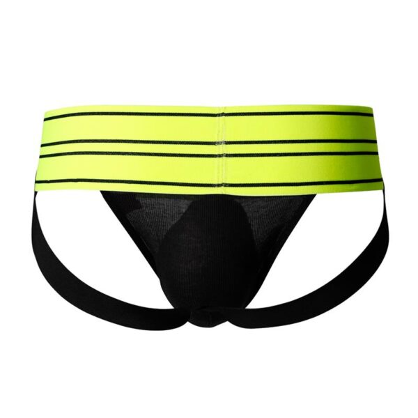 C4M15 Suspensorio Estilo Rugby Neon Lime