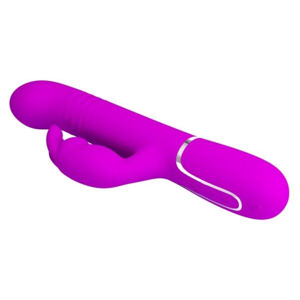 Coale Vibrador con Bolas Rotatorias y Up and Down USB