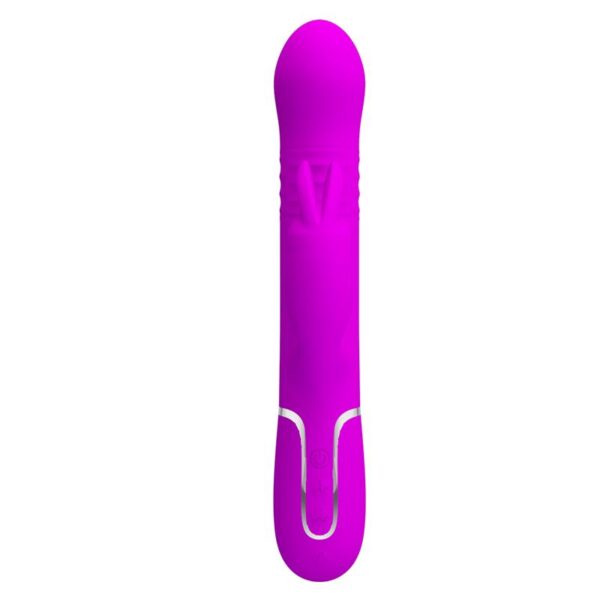 Coale Vibrador con Bolas Rotatorias y Up and Down USB