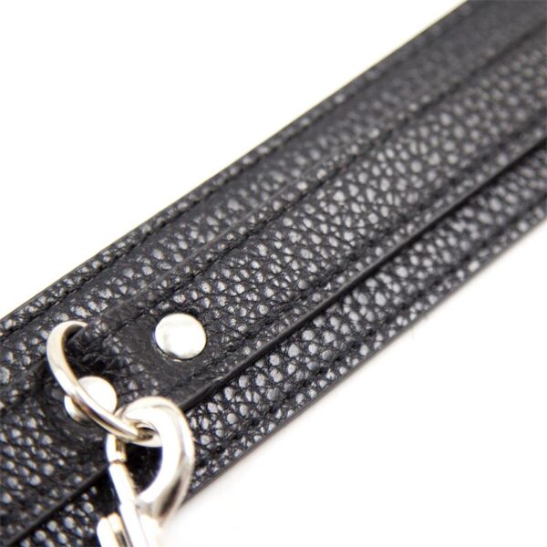 Collar con Correa de Patrón de Serpiente - Imagen 4