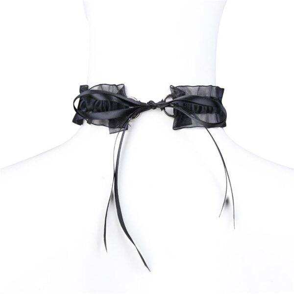 Collar con Lazo, Cascabel y Encaje - Imagen 7