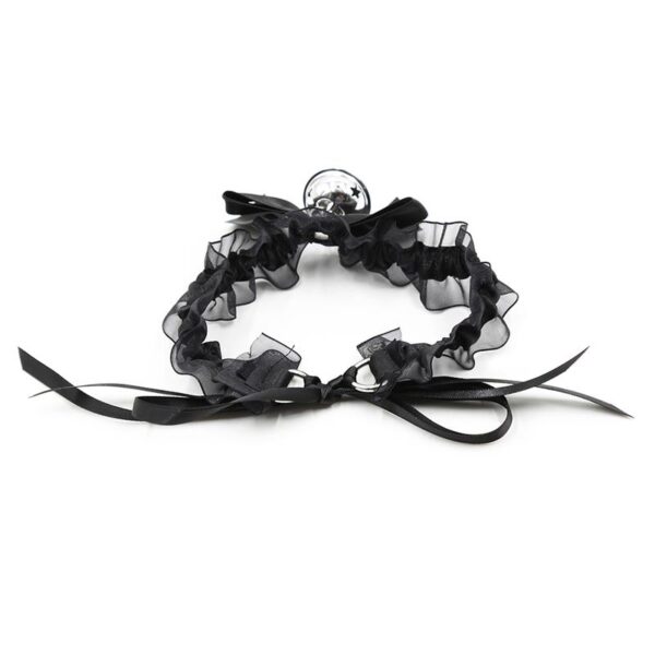 Collar con Lazo, Cascabel y Encaje - Imagen 10