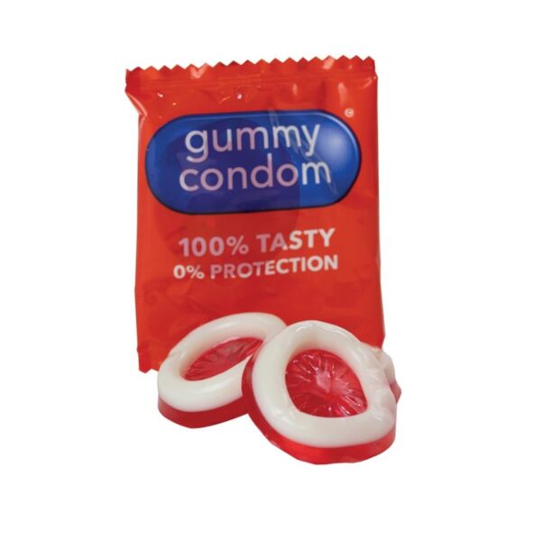 Condones de Gominola Fresa y Crema