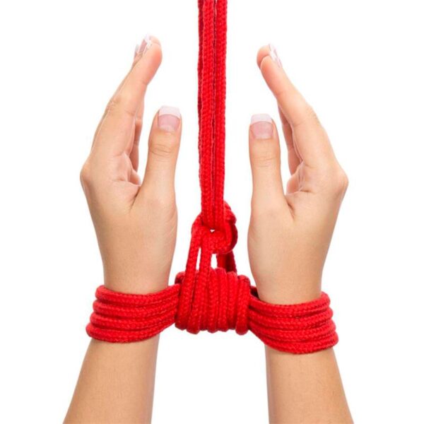 Cuerda Bondage Suave Rojo