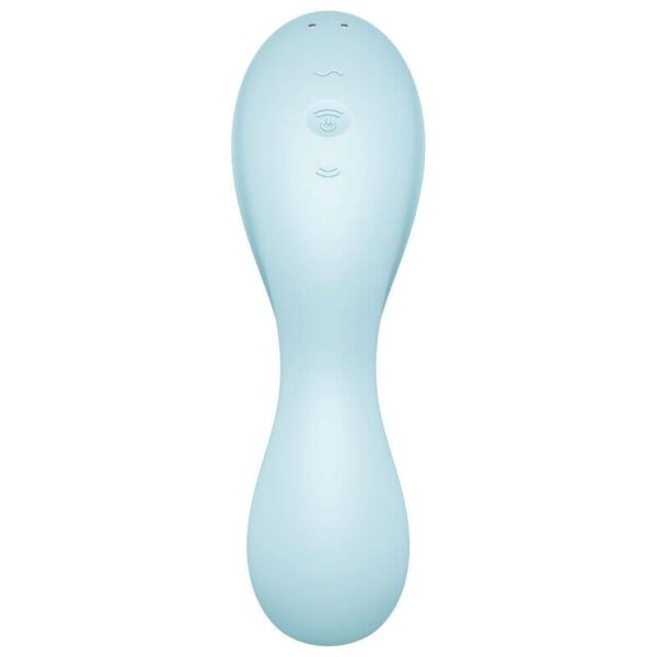 Curvy Trinity 5 con APP Satisfyer Connect Azul