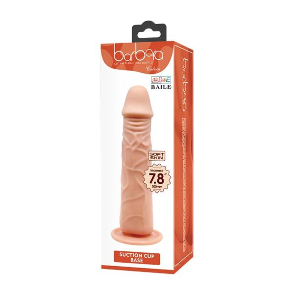 Dildo Color Natural 19,8 cm - Imagen 6