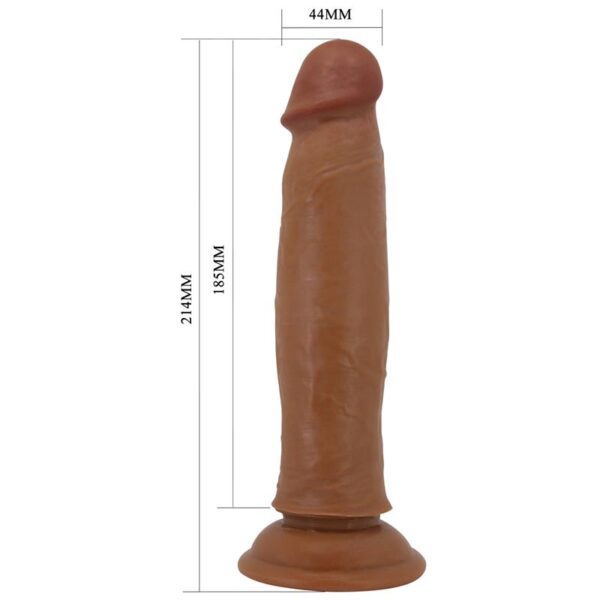 Dildo con Piel Deslizante 21.4 cm