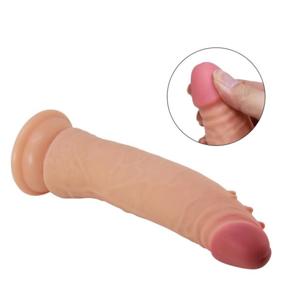 Dildo con Piel Deslizante Kable 8.3 - 21 cm