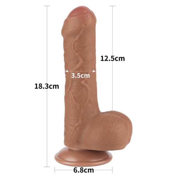 Dildo Sliding Sking 7 Marrón - Imagen 21