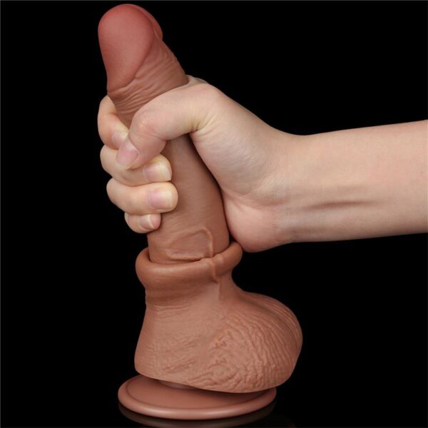Dildo Sliding Skin 7.5 Marrón - Imagen 18