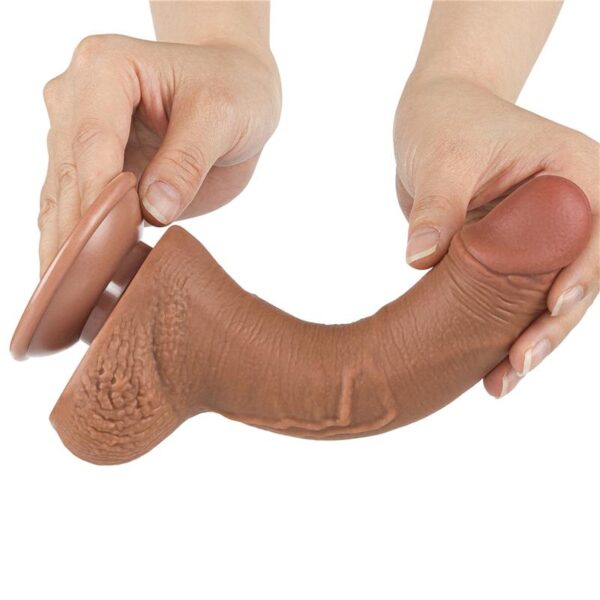 Dildo Sliding Skin 7.5 Marrón - Imagen 20