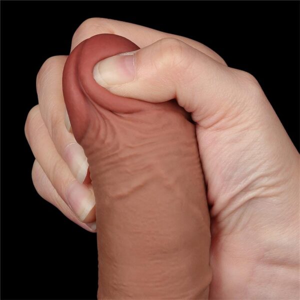 Dildo Sliding Skin 7.5 Marrón - Imagen 21