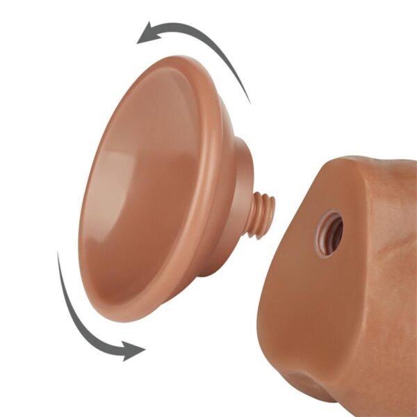 Dildo Sliding Skin 7.5 Marron - Imagen 19