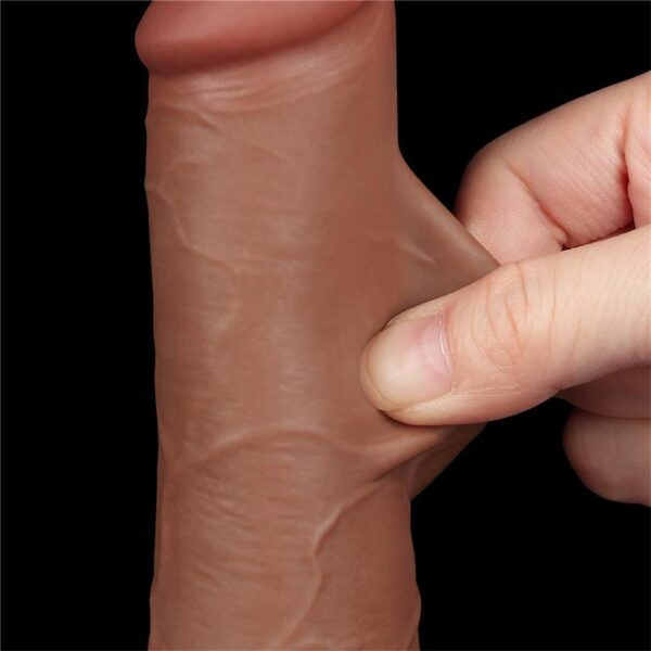 Dildo Sliding Skin 7.5 Marron - Imagen 20