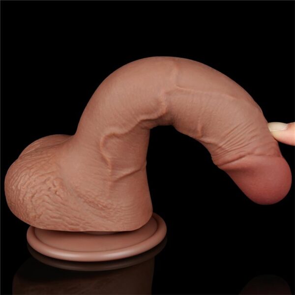 Dildo Sliding Skin 7.5 Marrón - Imagen 14