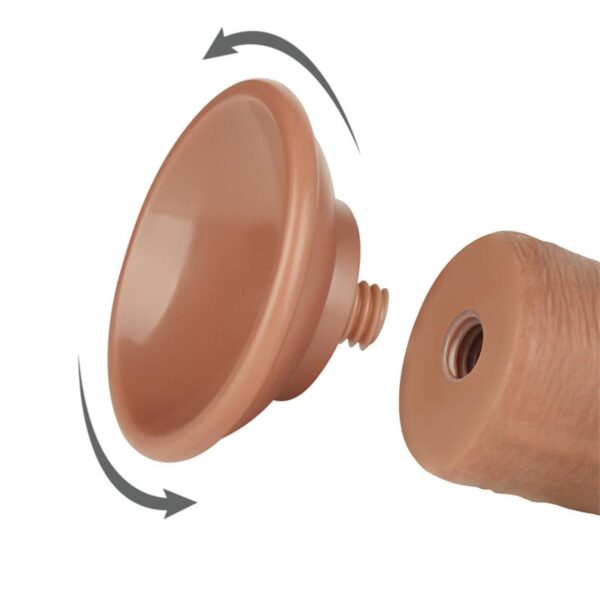 Dildo Sliding Skin 8 Marrón - Imagen 18