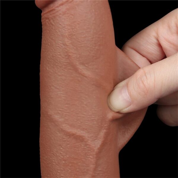 Dildo Sliding Skin 8.5 Marrón - Imagen 16