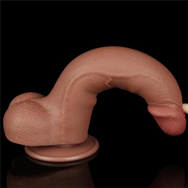 Dildo Sliding Skin 8.5 Marrón - Imagen 19