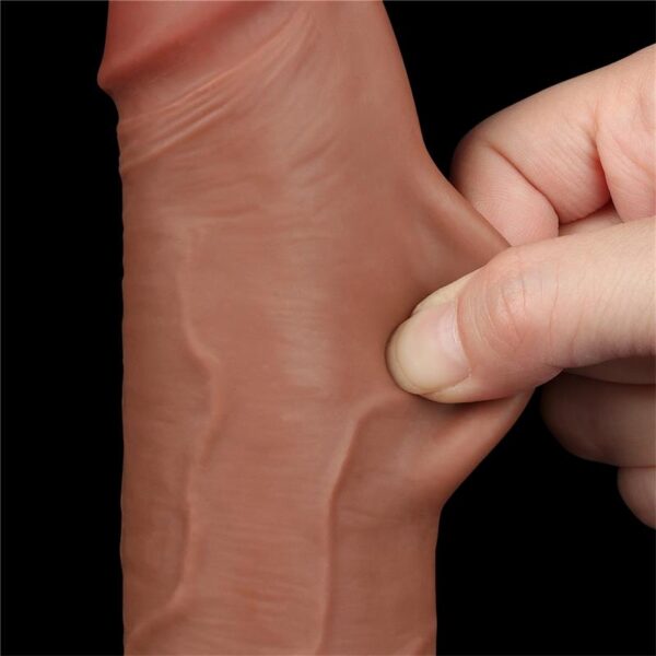 Dildo Sliding Skin 8.5 Marrón - Imagen 16