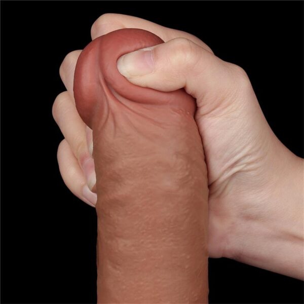Dildo Sliding Skin 9.5 Marrón - Imagen 13