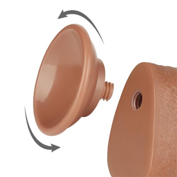 Dildo Sliding Skin 9.5 Marrón - Imagen 19