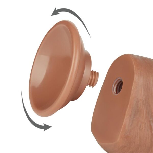 Dildo Sliding Skin 8 Marrón - Imagen 16