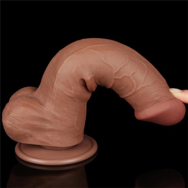 Dildo Sliding Skin 8 Marrón - Imagen 21