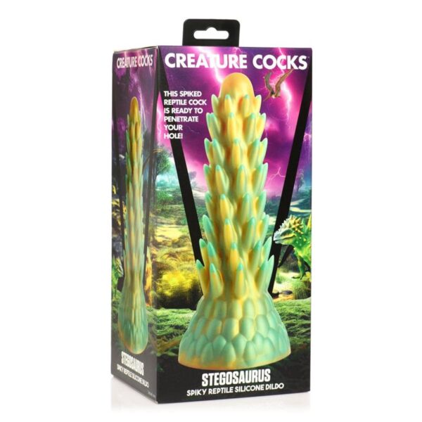 Dildo Dragón Stegosaurus Spiky Reptile - Imagen 3
