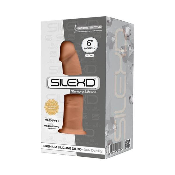 Dildo Dual Density Mod. 2 - 6 Caramel