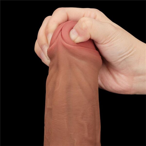 Dildo Dual Density Piel Desizante 11.5 - Imagen 18