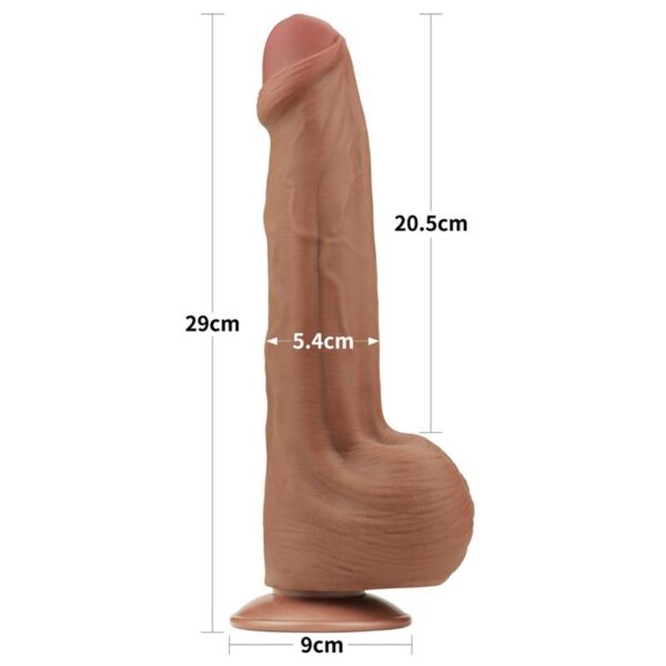 Dildo Dual Density Piel Desizante 11.5 - Imagen 22