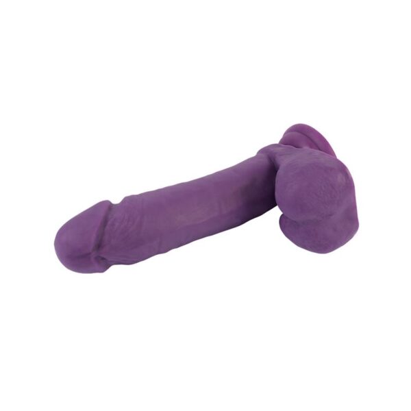 Dildo Dual Density Purpura 7.6