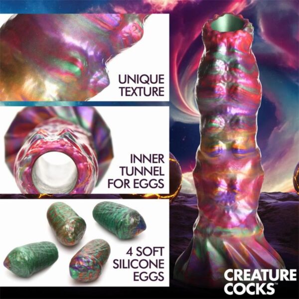 Dildo Ovipositor con 4 Huevos de Silicona 9 - Imagen 11