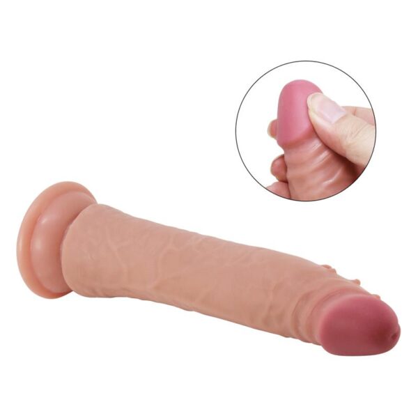 Dildo Piel Deslizante Kable 8.3 - 21 cm