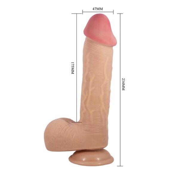 Dildo Realista con Piel Deslizante 23.4 cm