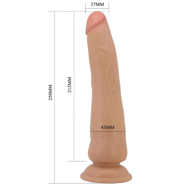 Dildo Realista con Piel Deslizante 25 cm