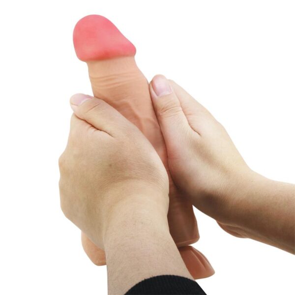 Vibrador Realista con Control Remoto, Doble Densidad y Piel Deslizante - Imagen 18