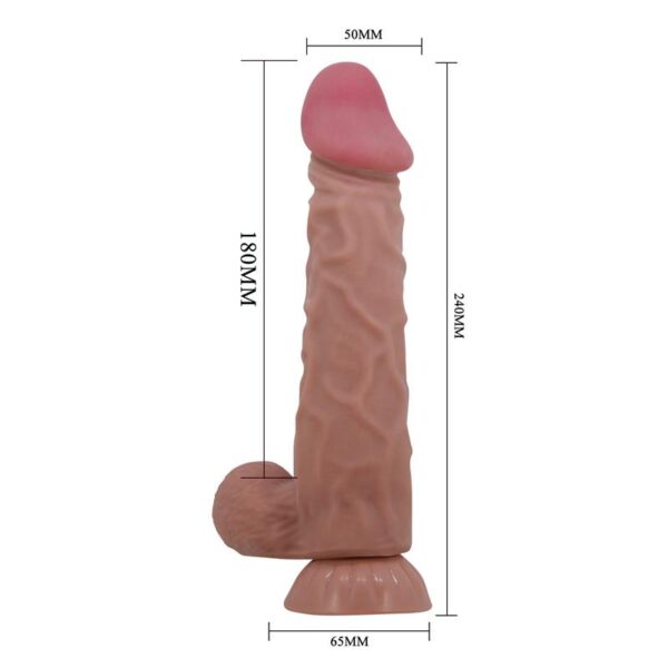 Dildo Realista Piel Deslizante 24 cm - Imagen 10