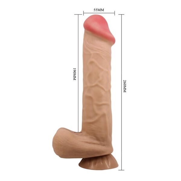 Dildo Realista Piel Deslizante 26 cm - Imagen 16