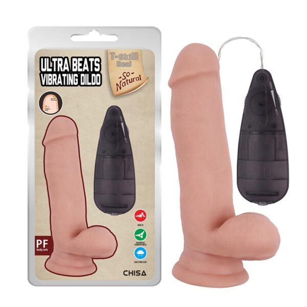 Dildo Vibrador Realista Ultra Beats 6.8