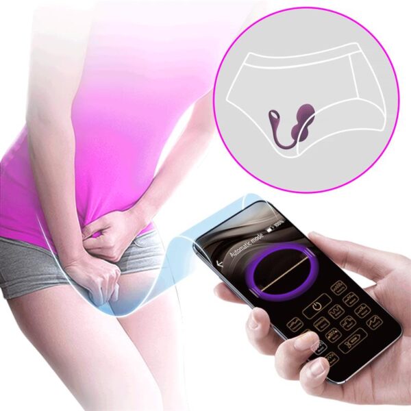 Elvira Bolas Kegel con vibración y App