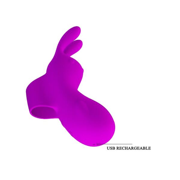 Estimulador Finger Bunny USB Silicona - Imagen 5