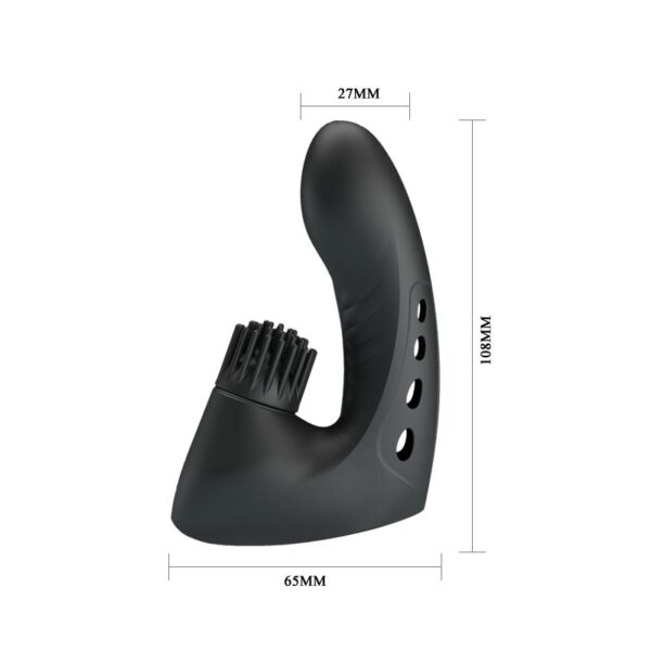 Estimulador Rotación Magic Drill USB Silicona - Imagen 4